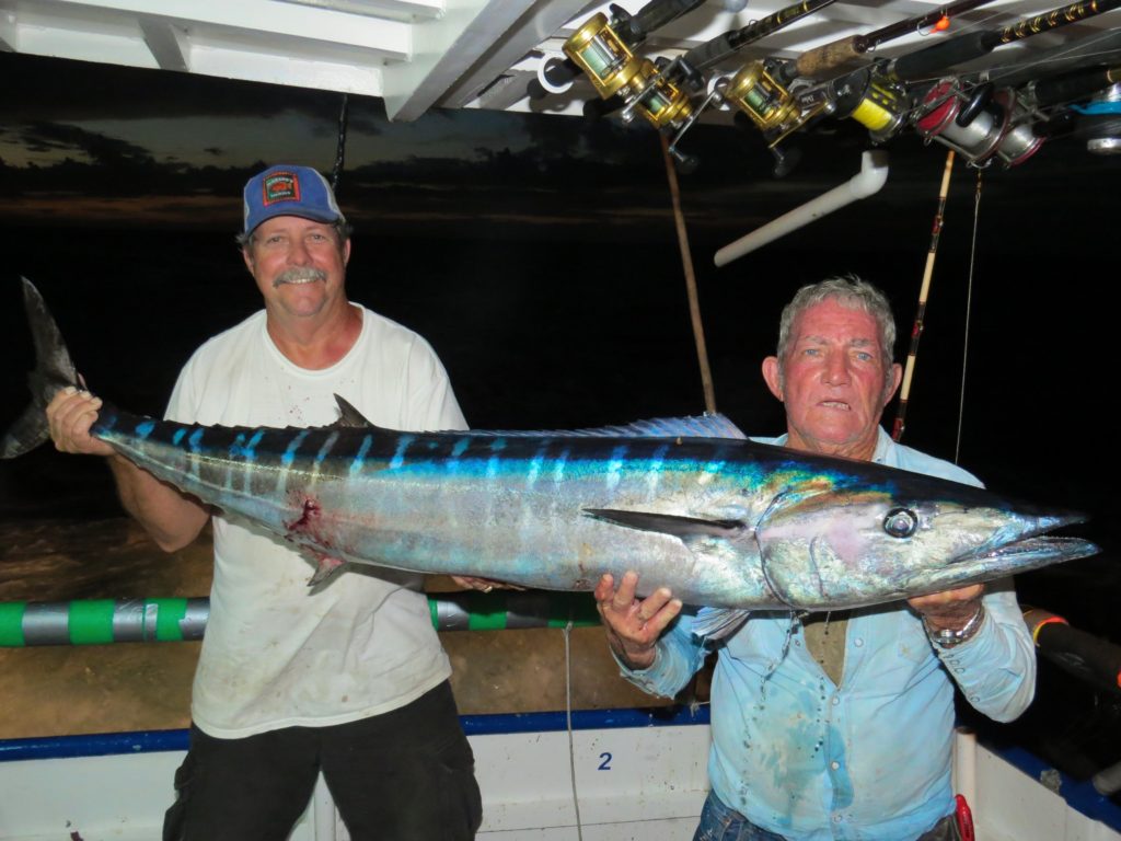 left-right-dan-jackman-and-jig-head-ed-sumrall-showing-off-the-60lb-wahoo-they-caught-while-trolling-on-the-39-hour-at-hubbards-marina