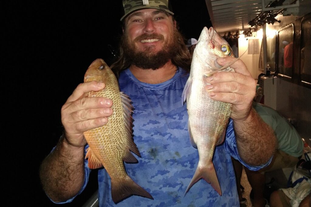 OFFSHORE - mangrove snapper & porgy