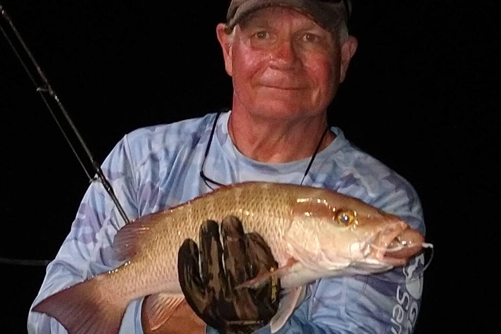 NEAR SHORE - mangrove snapper.