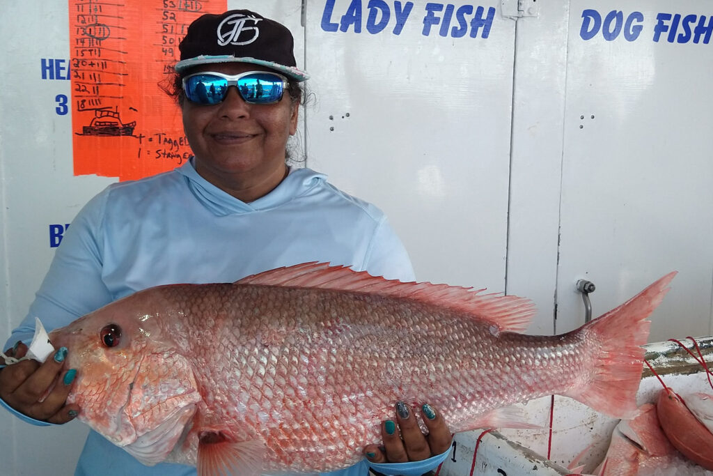 OFFSHORE - red snapper.